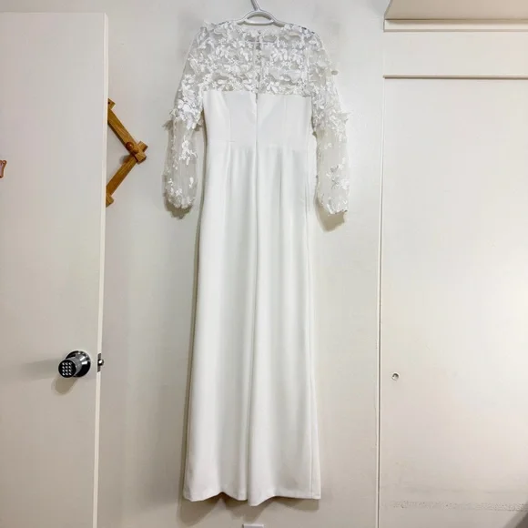 Dress the Population Mila Lace WhiteLong Sleeve Jumpsuit, Medium is  available for purchase on au PAY Market - Imported Goods Online Store  Co.Ltd. | au PAY Market - Online Shopping Site